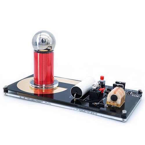Classic Spark Gap Tesla Coil Kit, DIY-Projekt mit 5 cm künstlichem Blitz und induktiver Bogenmusik, ideal für pädagogische Demonstrationen und wissenschaftliche Experimente Classic Spark Gap Tesla Coil Kit, DIY-Projekt mit 5 cm künstlichem Blitz und induktiver Bogenmusik, ideal für pädagogische Demonstrationen und wissenschaftliche Experimente von Generisch