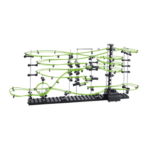 Coaster Run, Marble Runs, Battery-Powered Motorized Track Endless Fun Stem Learning Smooth Movement High Speed Interactive, Race Game for Ages 14 and Up, 30.71x6.3x12.99inches von Generisch