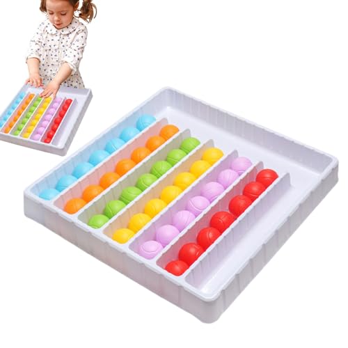 Color Ball Sorting Game, Sensory Rainbow Balls, Educational Color Recognition Game, Preschool Sorting Activity, Ball Return Game, Interactive Ball Game, Kids Learning Game, Rainbow Ball Color Ball Sorting Game, Sensory Rainbow Balls, Educational Color Recognition Game, Preschool Sorting Activity, Ball Return Game, Interactive Ball Game, Kids Learning Game, Rainbow Ball von Generisch