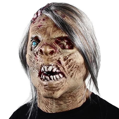 Cosplay Costume Mask Halloween Horror Zombie Mask Party Cosplay Bloody Face Masquerade Party Brainy Old Man Headpiece Cosplay Costume Mask Halloween Horror Zombie Mask Party Cosplay Bloody Face Masquerade Party Brainy Old Man Headpiece von Generisch