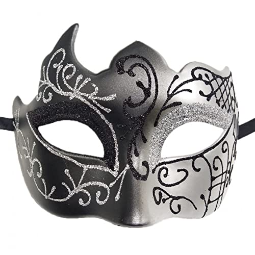 Cosplay-Maske, 2 Stück, Damen-Masken, Karneval, Halloween, Abschlussball von Generisch