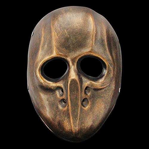 Cosplay-Maske, Harz, Halloween, Tanzparty, Kostüm, Maske, Requisiten (Kupfer-b) von Generisch