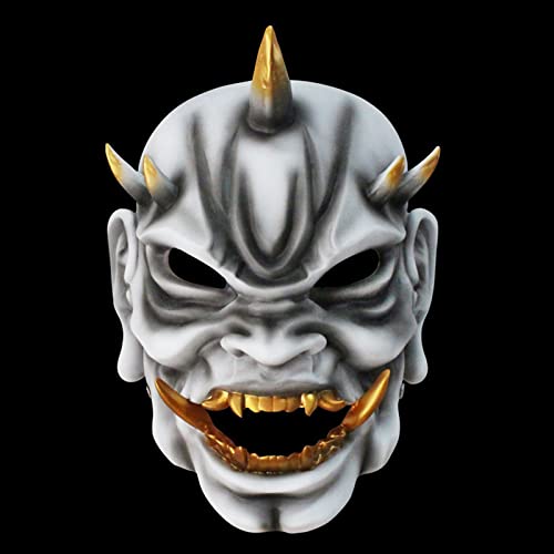 Cosplay Maske Harz Halloween Tanzparty Kostüm Maske Requisiten (Weiß) von Generisch