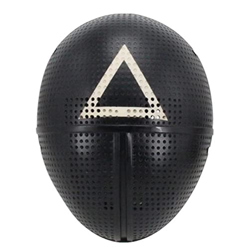 Cosplay Maske Harz Party Halloween Kostüm Maske Requisiten für Erwachsene (Dreieck) von Generisch