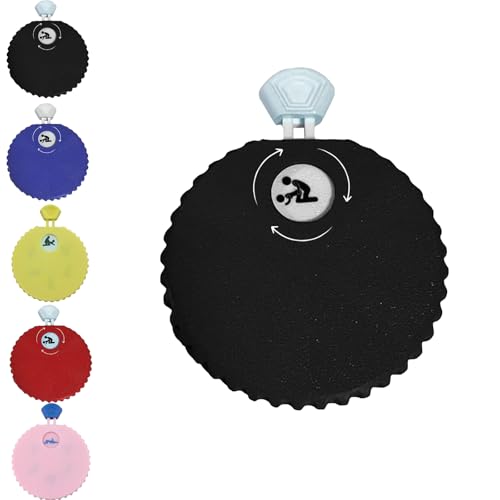 Couples Roulette Spinner, 3D Printed Position Selector & Spicy Game Enhancer Funny Night Date Mechanical Dice Spinner, for Couple Gift, Date Night Ideas, Enhance Intimacy and Connection (Black) von Generisch