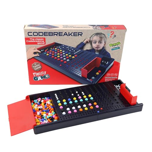 Crack The Code Brettspiel,Kinder-Gehirn-Puzzle-Strategiespiel - Mint-Bildungsbrettspiel mit Mehreren Codekombinationen zur Verbesserung des logischen Denkens von Kindern von Generisch