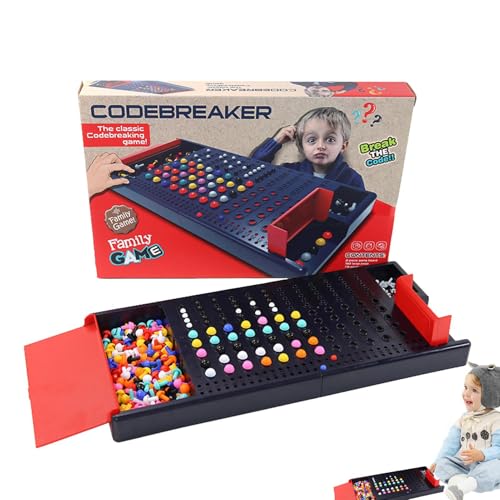 Crack The Code Brettspiel | Kinder-Gehirn-Puzzle-Strategiespiel | Lernspiele für Zwei Spieler, interaktive Eltern-Kind-Spiele für unterwegs, Heimspiele Crack The Code Brettspiel | Kinder-Gehirn-Puzzle-Strategiespiel | Lernspiele für Zwei Spieler, interaktive Eltern-Kind-Spiele für unterwegs, Heimspiele von Generisch