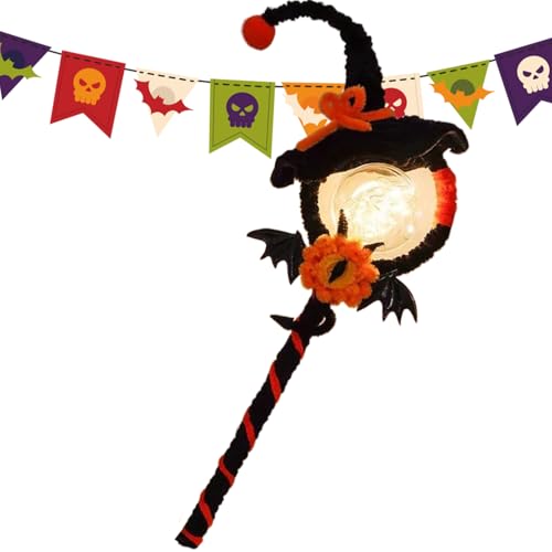 Craft Kit - 20 cm Bieger Twisting Stick, Gussstock | Dekorative Halloween Party Supply Handwerksmaterial | Heimfeier Dekoration von Generisch