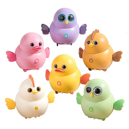 Crawling Toys, Colorful Animal Moving Toys, 6X Fun Preschool Educational Activity Toys, Adorable Travel Games 3.74x2.76x2.95 Inches for Boys & Girls, Perfect for Kids 3+ Crawling Toys, Colorful Animal Moving Toys, 6X Fun Preschool Educational Activity Toys, Adorable Travel Games 3.74x2.76x2.95 Inches for Boys & Girls, Perfect for Kids 3+ von Generisch