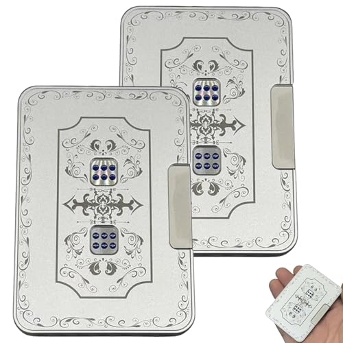 Creative Mechanical Dice, 3D Mechanical Dice Fidget Toy, Mechanical Dice Spinner Fidget Game Toy, Mechanical Dice Fidget Spinner, Party Wine Table Games (1) von Generisch