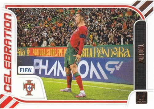 Cristiano Ronaldo Stürmer Portugal, Panini Celebration Donruss Insert Fußball Sammelkarte No. 7 Cristiano Ronaldo Stürmer Portugal, Panini Celebration Donruss Insert Fußball Sammelkarte No. 7 von Generisch