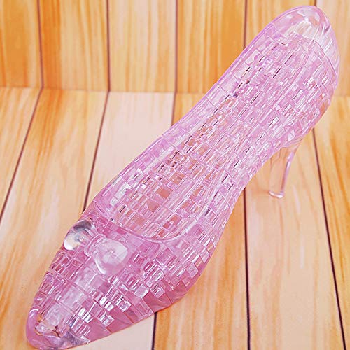Crystal Puzzle 3D Hochhackige Schuhe Transparentes Design DIY-Spielwaren Bauen Kristalline Bildung Magnetische Bausteine Bausatz für Kinder und Erwachsene Crystal Puzzle 3D Hochhackige Schuhe Transparentes Design DIY-Spielwaren Bauen Kristalline Bildung Magnetische Bausteine Bausatz für Kinder und Erwachsene von Generisch