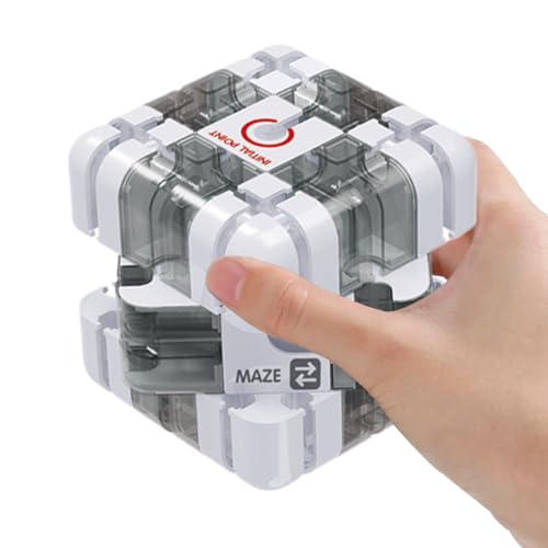 Cube - 3,35 Zoll Bildungshirn Teaser Labyrinth für Kinder Teen Erwachsene Klassenzimmer, interaktiver Spielzeug mit sensorischer Herausforderung Handkoordination Spiel, Maze Game für die Schule Vorsch Cube - 3,35 Zoll Bildungshirn Teaser Labyrinth für Kinder Teen Erwachsene Klassenzimmer, interaktiver Spielzeug mit sensorischer Herausforderung Handkoordination Spiel, Maze Game für die Schule Vorsch von Generisch