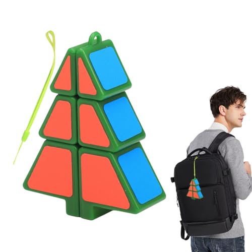 Cube Fidget, Weihnachtsbaumwürfel, Weihnachtsbaum-Form, Geschwindigkeitswürfel, ultra-glattes Puzzle-Anhänger, kreatives Spielzeug, 1 x 2 x 3 Weihnachtsbaum-Würfel, Weihnachtsbaumschmuck, glatt, spezi Cube Fidget, Weihnachtsbaumwürfel, Weihnachtsbaum-Form, Geschwindigkeitswürfel, ultra-glattes Puzzle-Anhänger, kreatives Spielzeug, 1 x 2 x 3 Weihnachtsbaum-Würfel, Weihnachtsbaumschmuck, glatt, spezi von Generisch