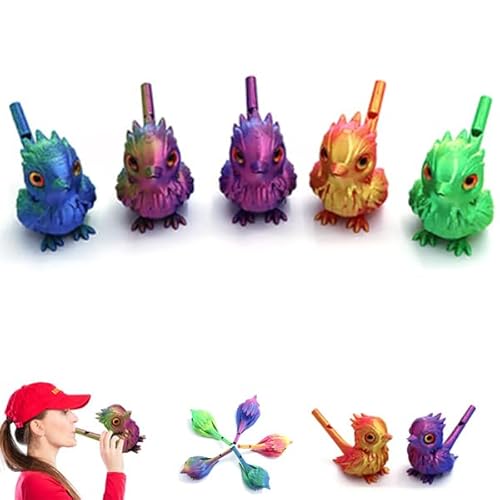 Cute Bird Whistle Toy, 5Pcs Interesting Pocket Bird Water Whistles, 3D Printing Reisn Bird Call Whistle, Novelty Bird Caller Toy, A Chirpy Spring Gift, Gift for Nature Lovers Cute Bird Whistle Toy, 5Pcs Interesting Pocket Bird Water Whistles, 3D Printing Reisn Bird Call Whistle, Novelty Bird Caller Toy, A Chirpy Spring Gift, Gift for Nature Lovers von Generisch