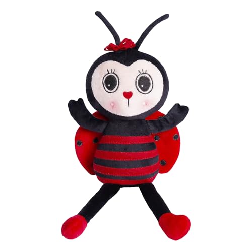 Cute Ladybug Stuffed Animal – Long Leg Plush Doll Pillow with Soft Fabric, Adorable Cuddly for Hugging Sleeping Relaxation, Decorative Plush Companion Toy | Bedroom Living Room Home Cute Ladybug Stuffed Animal – Long Leg Plush Doll Pillow with Soft Fabric, Adorable Cuddly for Hugging Sleeping Relaxation, Decorative Plush Companion Toy | Bedroom Living Room Home von Generisch