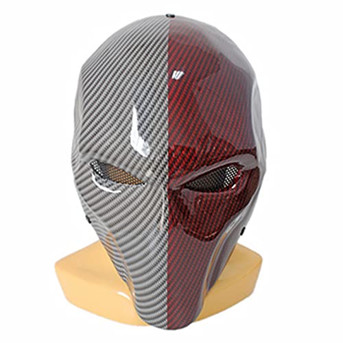 D-Stroke Cosplay Maske GFK Vollgesichtsmaske Halloween Party Kostüm Maske Requisiten (L) von Generisch