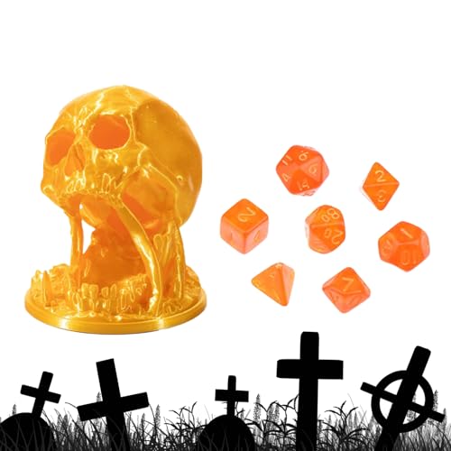 DICE Tower Schädel - Desert's Kiss Skull Dice Tower | 3D Skúll -Themen Dicê Roller Tôwer Für Tabletop RPG Brettspiele | Dekoratives Skelett DiCê -Rutschen Für Dungeons &, Schlafzimmer, Eingang DICE Tower Schädel - Desert's Kiss Skull Dice Tower | 3D Skúll -Themen Dicê Roller Tôwer Für Tabletop RPG Brettspiele | Dekoratives Skelett DiCê -Rutschen Für Dungeons &, Schlafzimmer, Eingang von Generisch
