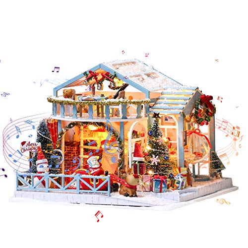 DIY Miniatur-Puppenhaus "Schnee-Nacht" mit realistischen Möbeln für Heimdekoration und Geschenke, ab 14 Jahren, Bastelset für Miniatur-Enthusiasten und kreative Projekte DIY Miniatur-Puppenhaus "Schnee-Nacht" mit realistischen Möbeln für Heimdekoration und Geschenke, ab 14 Jahren, Bastelset für Miniatur-Enthusiasten und kreative Projekte von Generisch