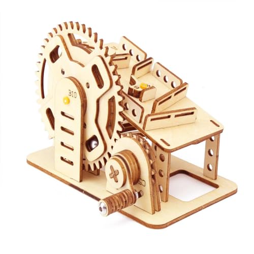 DIY-Montage-Kit mit Spiral rollball Track 3D Holz Puzzles Spiel für Jugendliche und Erwachsene DIY-Montage-Kit mit Spiral rollball Track 3D Holz Puzzles Spiel für Jugendliche und Erwachsene von Generisch
