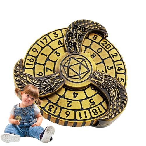 Roulette Würfelspinner, Dungeons und Drachen Würfel Spinner, Rotierende Dungeon-Würfel, Roulette Dice Spinner mit Würfelbox, Dungeons and Drag'ons Tabletop Games RPG, D4, D6, D8, D10, D12, D20 Roulette Würfelspinner, Dungeons und Drachen Würfel Spinner, Rotierende Dungeon-Würfel, Roulette Dice Spinner mit Würfelbox, Dungeons and Drag'ons Tabletop Games RPG, D4, D6, D8, D10, D12, D20 von Generisch