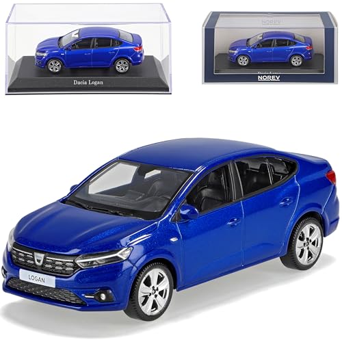 Dacia Logan Limousine Iron Blau 3. Generation Ab 2021 1/43 Norev Modell Auto von Generisch
