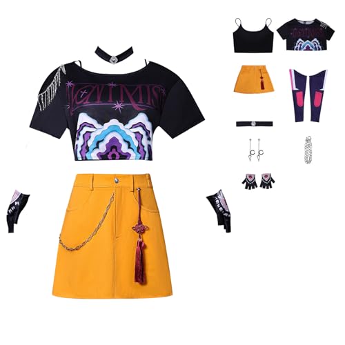Dämonenjäger Kostüm Outfits Cosplay Sets mit Zubehör von Generisch