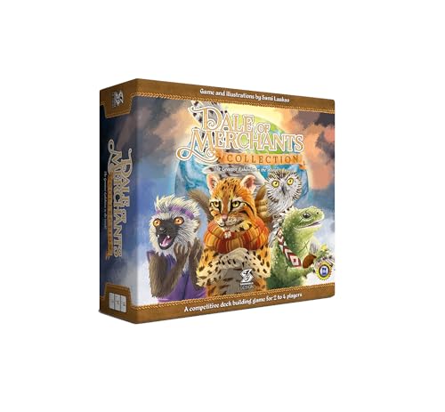 Dale of Merchants Collection – Deckbuilding-Brettspiel | Taktik & Strategie | 2-4 Spieler | Ab 10 Jahren | Erweiterbar & Modular | Englische Ausgabe Dale of Merchants Collection – Deckbuilding-Brettspiel | Taktik & Strategie | 2-4 Spieler | Ab 10 Jahren | Erweiterbar & Modular | Englische Ausgabe von Generisch