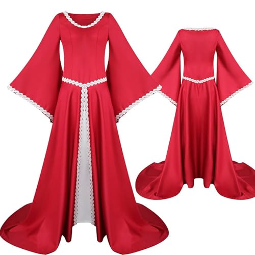 Damen Renaissance Maxikleid Gesmokte Taille High Low Design Mittelalter Kleid Medieval Dress Renaissance Kostüm Damen Renaissance Maxikleid Gesmokte Taille High Low Design Mittelalter Kleid Medieval Dress Renaissance Kostüm von Generisch