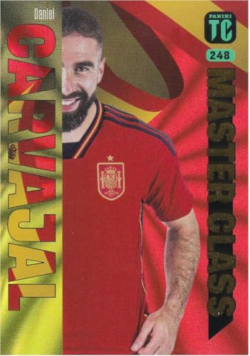 Daniel Carvajal Spielernummer 20 Spanien, Panini Master Class Fußball Sammelkarte 248 von Generisch