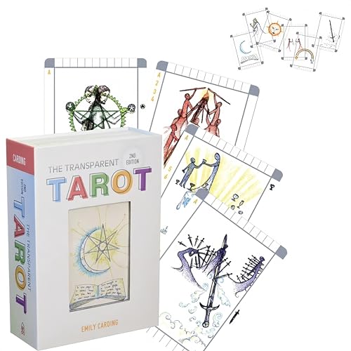 Das transparente Tarotkarten & Guidebook Box Set - Tarot lernen mit bedeutungsvollen Karten für Anfänger, perfekt für Wahrsagerei und Wahrsagung Das transparente Tarotkarten & Guidebook Box Set - Tarot lernen mit bedeutungsvollen Karten für Anfänger, perfekt für Wahrsagerei und Wahrsagung von Generisch
