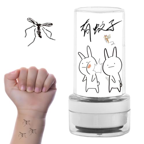 Dead Fly Stamp, Slap Fly Toy Stamp | Realistischer Slap Fly Sealing Stempel,Interessante und neuartige Spiele für Erwachsene Streiksspiele für Liebhaber, Familie und Freunde von Generisch