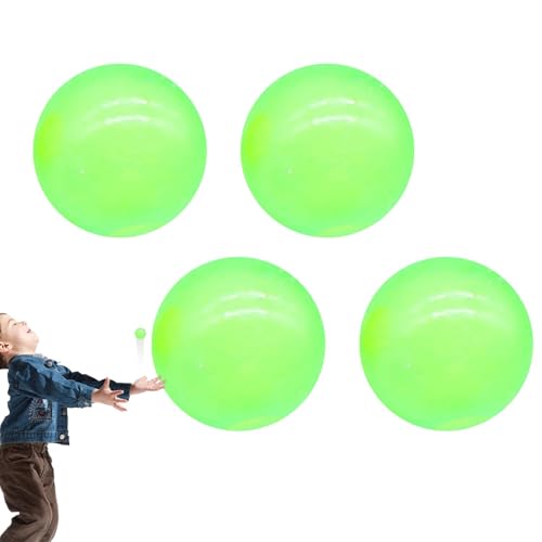 Deckenkugeln – Klebrige Leuchtkugeln – Im Dunkeln Leuchtende Deckenkugeln, Sensorisches Spielzeug Das Weiche Und Elastische Material Sorgt Dafür, Dass Sie Immer In Ihre Ursprüngliche Form Zurückkehren von Generisch