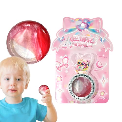Dehnbares Spielzeug - Knetmasse Spielzeug,Kinder Erwachsene Ab 3 Jahren Taschenformat Federndes Gadget Für Mädchen Schule Zuhause Reisen Dehnbares Spielzeug - Knetmasse Spielzeug,Kinder Erwachsene Ab 3 Jahren Taschenformat Federndes Gadget Für Mädchen Schule Zuhause Reisen von Generisch