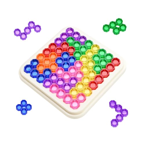Denksport-Puzzles für Kinder, Denksport-Rätsel für Kinder - Bunte Puzzles Feinmotorikspielzeug,Lernspielzeug für, Puzzlespiele, Lernspiele, Rätselbrett für und Erwachsene Denksport-Puzzles für Kinder, Denksport-Rätsel für Kinder - Bunte Puzzles Feinmotorikspielzeug,Lernspielzeug für, Puzzlespiele, Lernspiele, Rätselbrett für und Erwachsene von Generisch