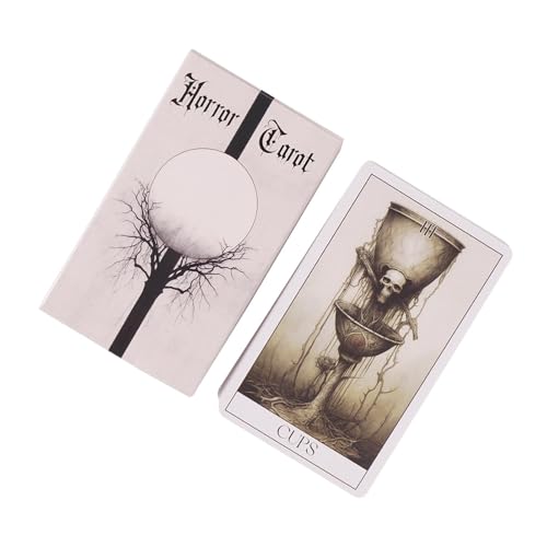 Desk Tarot Cards, Horror Tarot Deck, Psychological Oracle, Portable Tarot Deck, Tarot Card Game, Board Game Tarot, Divination Tools,Board Game, Cards Game For Future And Past Insight, Divination Tools Desk Tarot Cards, Horror Tarot Deck, Psychological Oracle, Portable Tarot Deck, Tarot Card Game, Board Game Tarot, Divination Tools,Board Game, Cards Game For Future And Past Insight, Divination Tools von Generisch