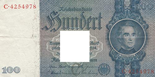 Deutsches Reich Rosenbg: 176a, Udr.- BST. C, Serien: C gebraucht (III) 1935 100 Reichsmark (Banknoten für Sammler) von Generisch