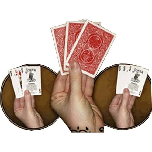DiaMonte Card Magic Tricks Classic Three Card Monte Routine Queen Changes into Joker Close-up Illusions Gimmicks Mentalism Props DiaMonte Card Magic Tricks Classic Three Card Monte Routine Queen Changes into Joker Close-up Illusions Gimmicks Mentalism Props von Generisch