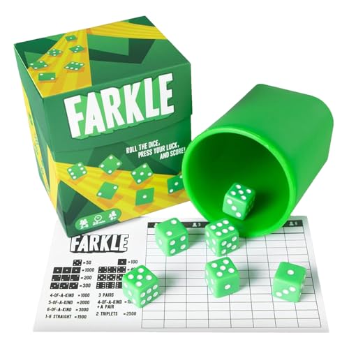 Dice Games, Kids Portable Travel Friendly Dices Game Set, 0.51 Inches Compact Storage Box & Lightweight, Learning Activity for Classrooms, Camping Trips, and Party Entertainment Dice Games, Kids Portable Travel Friendly Dices Game Set, 0.51 Inches Compact Storage Box & Lightweight, Learning Activity for Classrooms, Camping Trips, and Party Entertainment von Generisch
