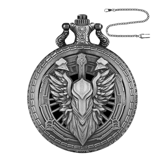 Dice Set with Pocket Watch Shell, Portable Retro Pocket Time Case with 7 Game Dices, Travel Role Playing Board Toy Accessories for Men and Women, Alloy Aluminum Dice Set with Pocket Watch Shell, Portable Retro Pocket Time Case with 7 Game Dices, Travel Role Playing Board Toy Accessories for Men and Women, Alloy Aluminum von Generisch