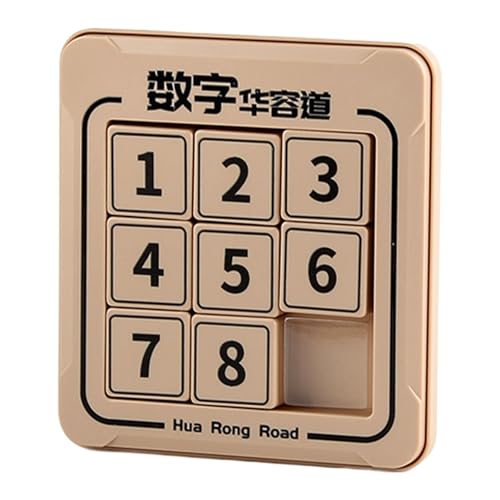 Generisch Digitale Huarong Road | Schiebespielzeug für die Gehirnentwicklung | Puzzle-Spielzeug mit Zahlen, interaktives Puzzle mit Zahlen von Generisch