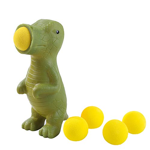 Dino Kuscheltier mit 5 Ball Im Mund Weich Plüschtier Stofftier Dinosaurier Spielzeug für Kleinkinder Jungen Mädchen Weihnachten Geburtstag Geschenk von Generisch