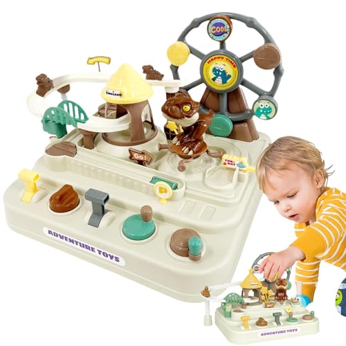 Dinosaur Car Track Set, Interactive Racetrack Playset with Flexible Assembly, 14.49x10.83x2.99 inches, Creative Track Building Kit, Educational Vehicle Toy for Boys and Girls Dinosaur Car Track Set, Interactive Racetrack Playset with Flexible Assembly, 14.49x10.83x2.99 inches, Creative Track Building Kit, Educational Vehicle Toy for Boys and Girls von Generisch