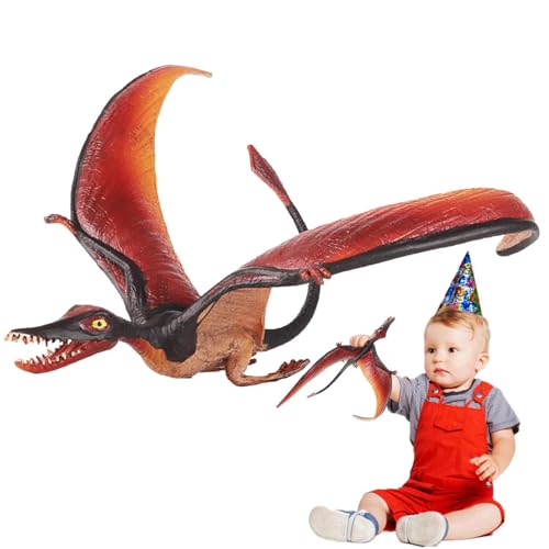Dinosaur Pterodactyl Figuren - Detailliertes fliegendes Spielzeugmodell für Lernspiel, Project Classroom und wissenschaftliche Anzeige | Pterosaur Dinosaur Figur für Kinder, Sammler, Dinosaur Pterodactyl Figuren - Detailliertes fliegendes Spielzeugmodell für Lernspiel, Project Classroom und wissenschaftliche Anzeige | Pterosaur Dinosaur Figur für Kinder, Sammler, von Generisch