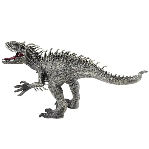 Dinosaurier Figuren Set, Dinosaurier Spielzeug für Kinder ab 3-12 Jahre - Realistische Velociraptor Tiermodelle mit Handbemalung, Lernspielzeug & Schreibtischdekoration Geschenkidee (A) von Generisch