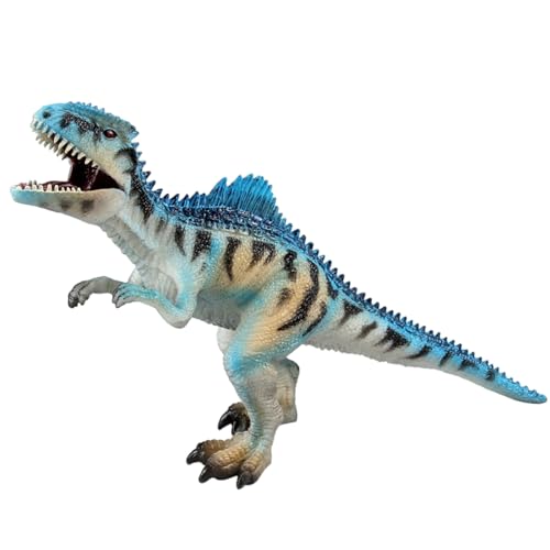Dinosaurier Figuren Set, Dinosaurier Spielzeug für Kinder ab 3-12 Jahre - Realistische Velociraptor Tiermodelle mit Handbemalung, Lernspielzeug & Schreibtischdekoration Geschenkidee (D) von Generisch