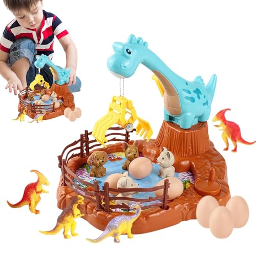 Dinosaurierkrallenmaschine, kleine Klauenmaschine - Dinosaurier -Vending -Miniaturspielzeug - Clipfiguren Desktop Interactive Game für Geburtstag 3+ & Mädchen von Generisch