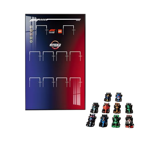 Display Wallboard for Lego 2025 speed susper raclng car model, LED Display Wall Panel for 77242-77251 Building Block Model, Art Wall Mount Frame (no model) (Type C) von Generisch
