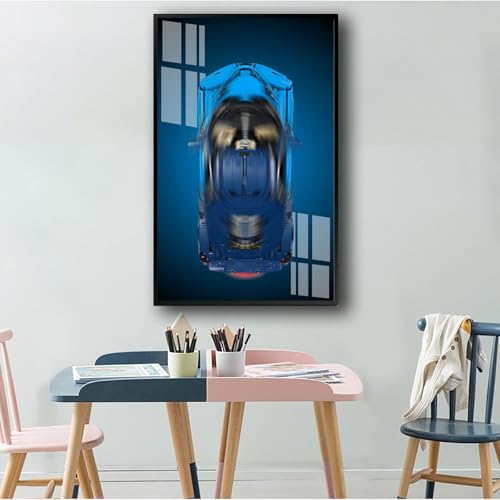 Display Wallboard for Lego 42143+42096+42115 Collector's Pack (Cars Not Included) Wall Mount for Lego Collectible Model Car Kit, Space-Saving, Creative Home Decoration (42083) von Generisch