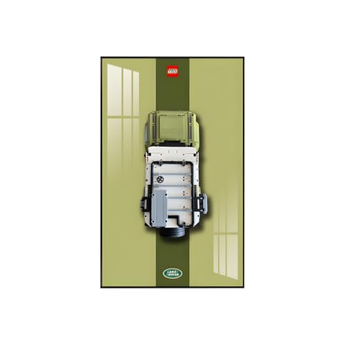 Display Wallboard für Lego Auto Wandhalterung für Lego Technic 42110 Auto, Geschenkideen für Erwachsene, Display Wandpaneel, Wand Dekorativer Fotorahmen, Hintergrundbrett, 50 x 80 cm, Only Wallboard Display Wallboard für Lego Auto Wandhalterung für Lego Technic 42110 Auto, Geschenkideen für Erwachsene, Display Wandpaneel, Wand Dekorativer Fotorahmen, Hintergrundbrett, 50 x 80 cm, Only Wallboard von Generisch